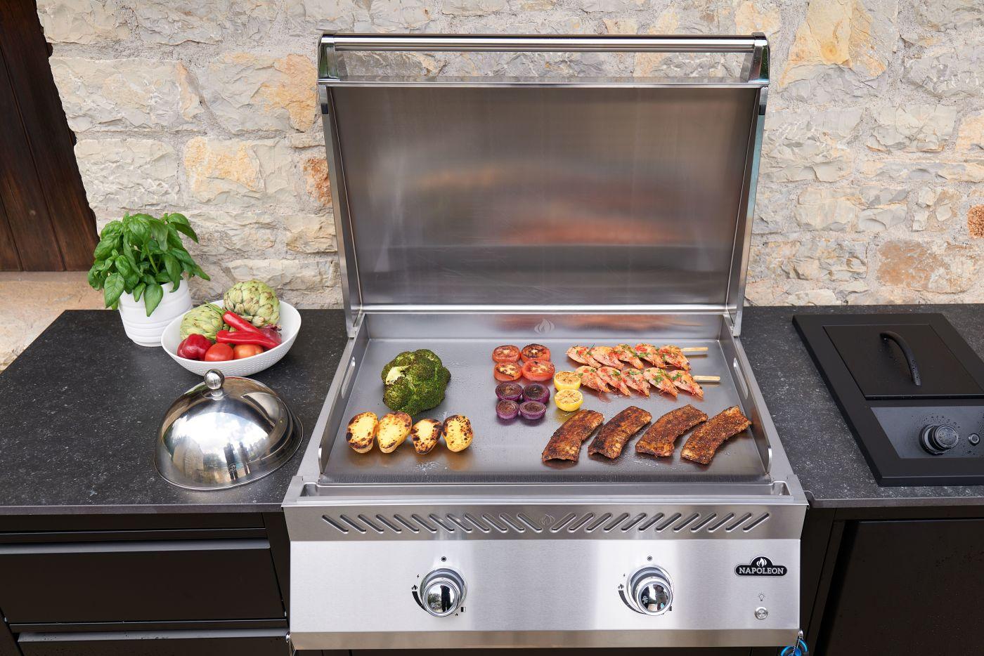 Napoleon Bbq BIG32FTNSS Built-In 700 Series 32 Griddle Stainless Steel , Natural Gas, Stainless Steel