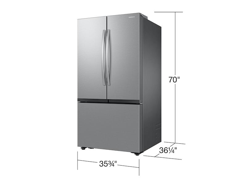 Samsung RF32CG5100SRAA 32 cu. ft. Mega Capacity 3-Door French Door Refrigerator with Dual Auto Ice Maker in Stainless Steel