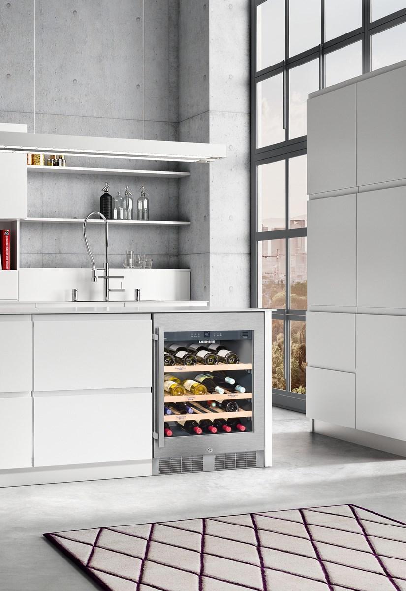 Liebherr Under-worktop wine storage fridge