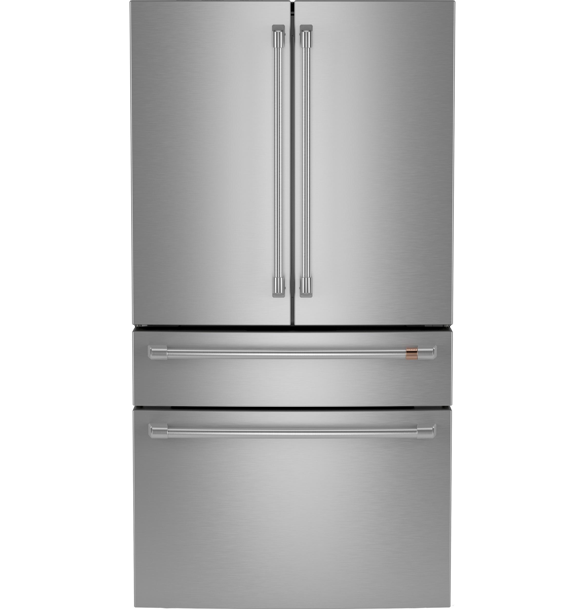 Cafe CJE23DP2WS1 Caf(eback)™ ENERGY STAR® 23.2 Cu. Ft. Smart Counter-Depth 4-Door French-Door Refrigerator With Dual-Dispense AutoFill Pitcher