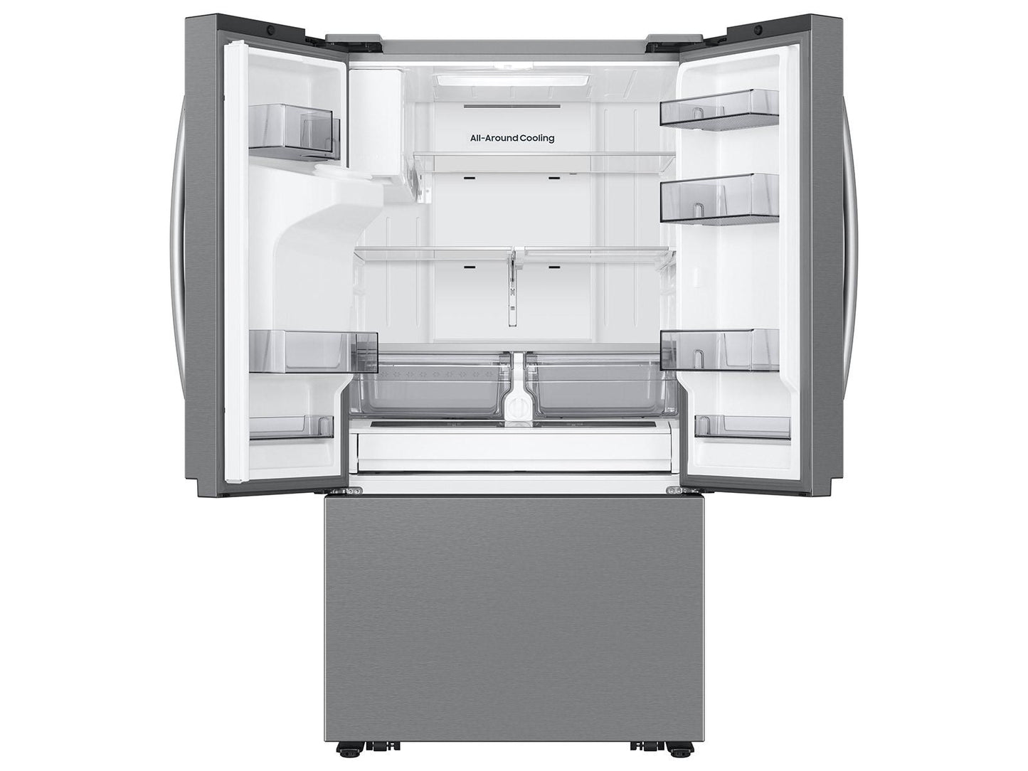 Samsung RF32CG5B30SR Bespoke AI 3-Door French Door Mega Capacity  External Water & Ice Dispenser  31 cu.ft.