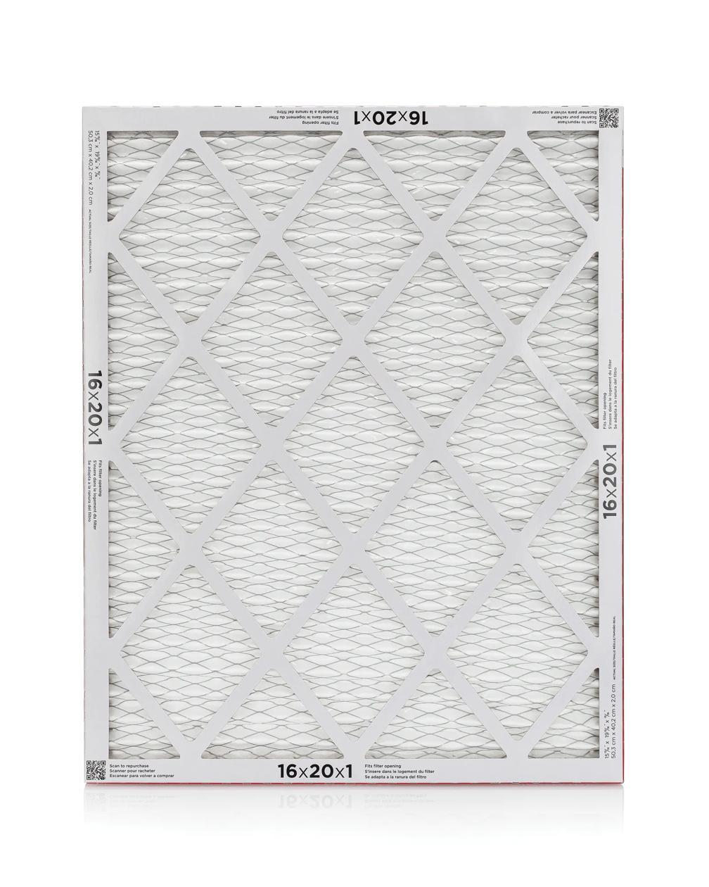 Frigidaire HVAC1620116 PureAir® 16" x 20" x 1" MERV 11 Premium Allergen Air Filter - 6 Pack