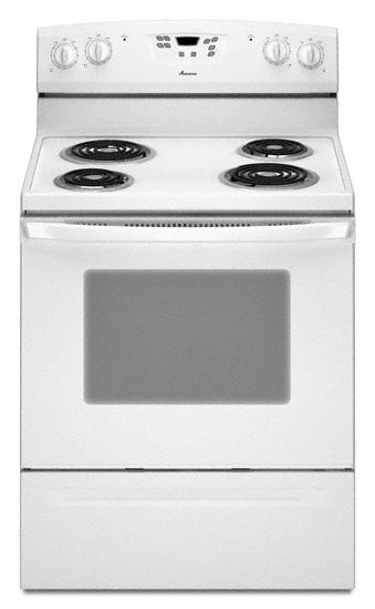 4.8 cu. ft. Self-Cleaning Electric Range(White)