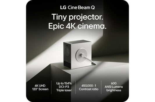 PU600U LG CineBeam Q 4K UHD Smart Portable Laser Projector PU600U (2026)