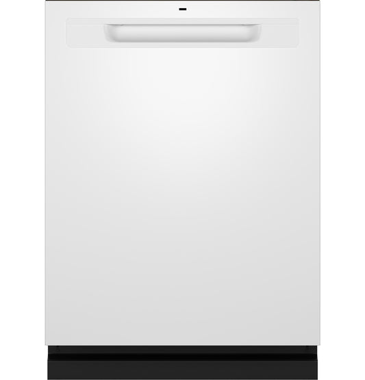 GDP670SGVWW GE® ENERGY STAR® Top Control with Stainless Steel Interior Dishwasher with Sanitize Cycle