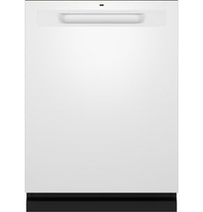 GDP670SGVWW GE® ENERGY STAR® Top Control with Stainless Steel Interior Dishwasher with Sanitize Cycle