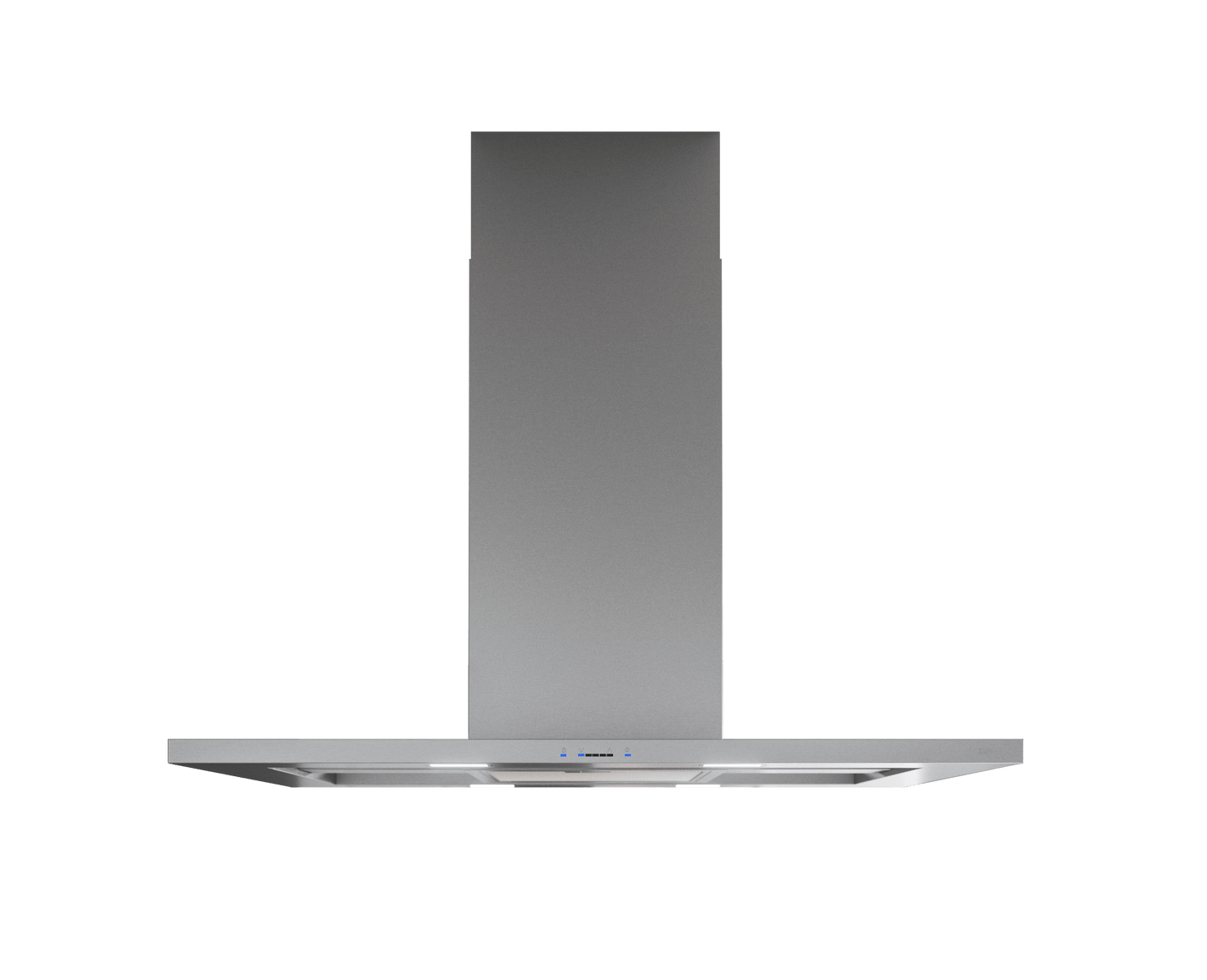 Zephyr ZMDE42BS Modena, Island, 42in, SS+Glass, LED, ACT