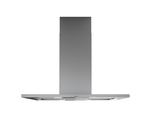 Zephyr ZMDE42BS Modena, Island, 42in, SS+Glass, LED, ACT