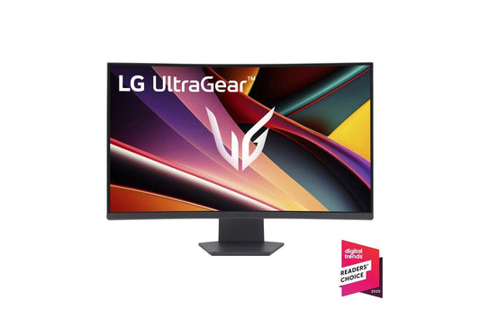 Lg 32G60WAB 32 Inch UltraGear™ QHD 180Hz 1ms AMD FreeSync™ HDR10 1000R Curved Gaming Monitor