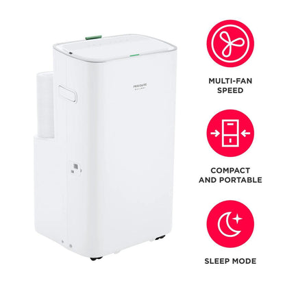 Frigidaire GHPC142AA1 3-in-1 Connected Inverter Portable Room Air Conditioner 14,000 BTU (ASHRAE) / 10,500 BTU (DOE)
