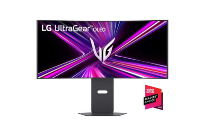 Lg 34GX900AB 34 Inch UltraGear™ OLED WQHD 240Hz 0.03ms G-Sync Compatible 800R Curved Gaming Monitor