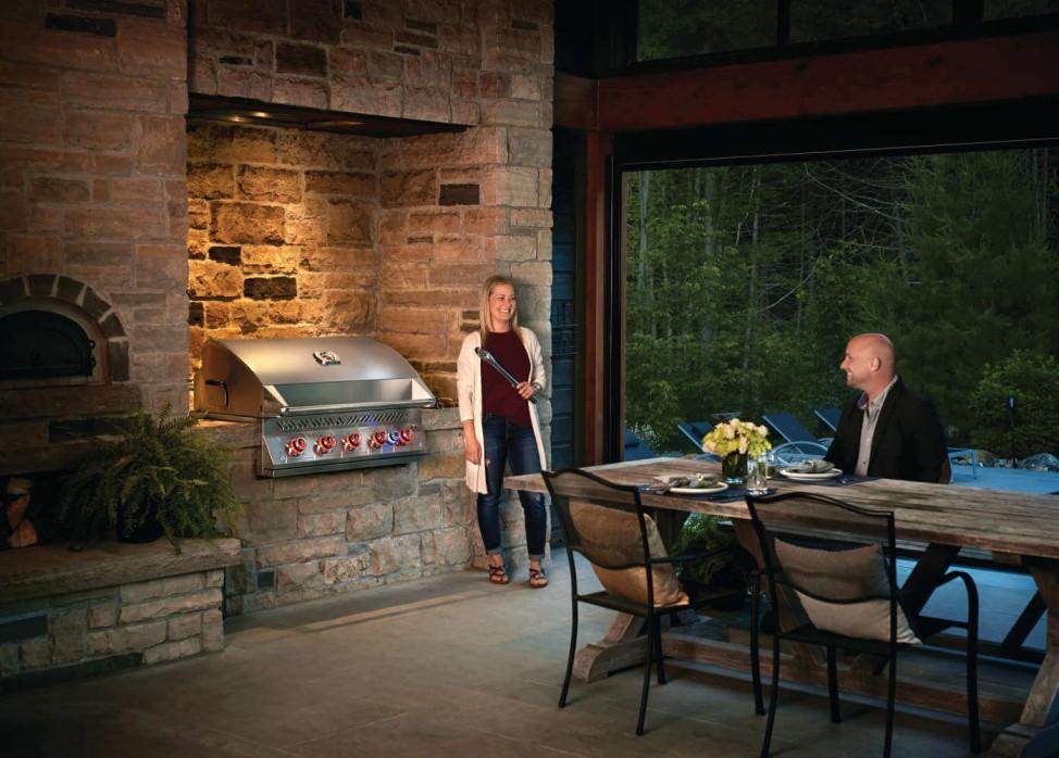 Napoleon Bbq BIG38RBPSS1 Built-In 700 Series 38 with Infrared Rear Burner , Propane, Stainless Steel