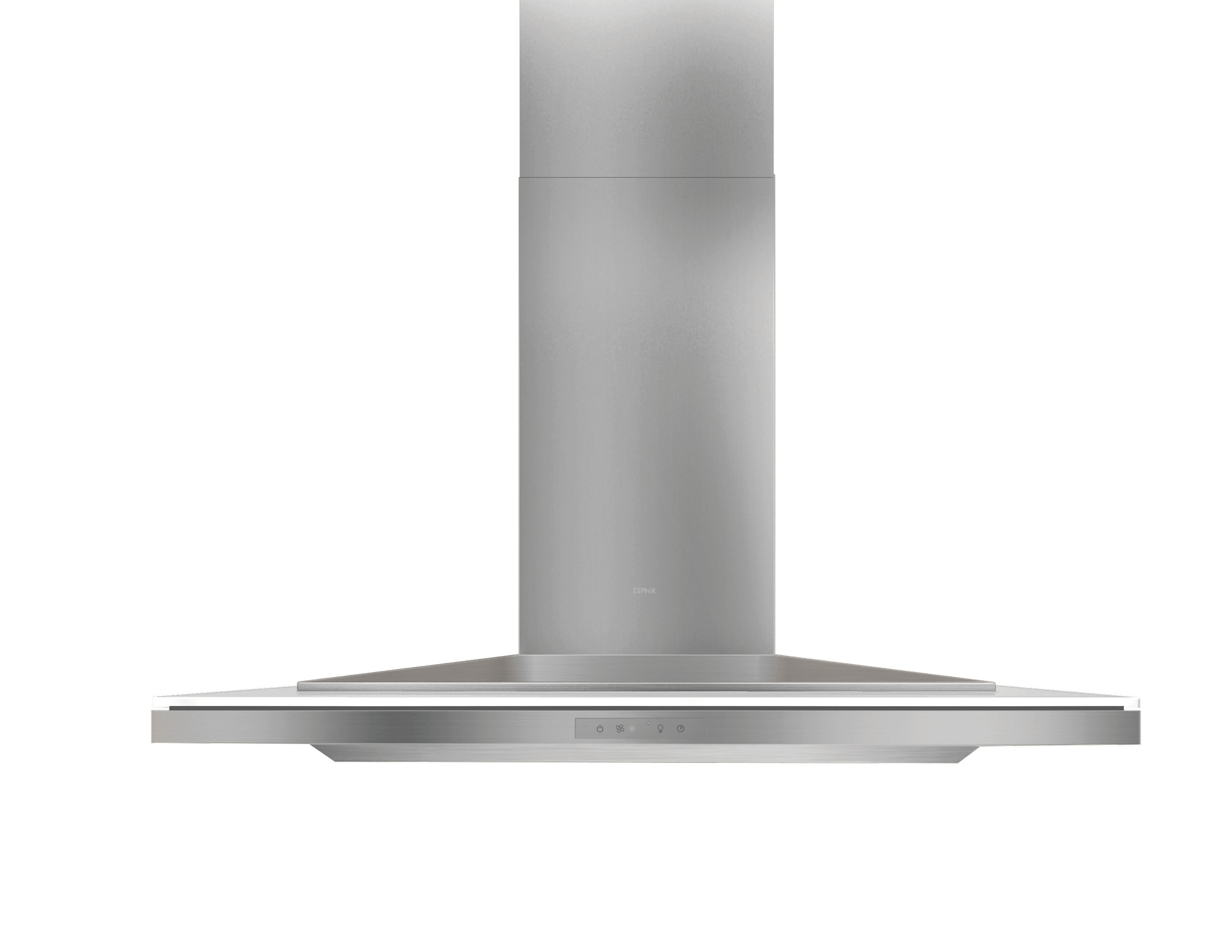 Zephyr ALAE42BWX Layers, Wall, 42", SS/Wht Glass, LED, BODY ONLY