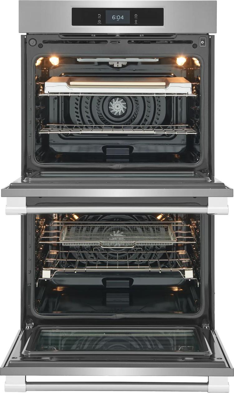 Frigidaire PCWD3085AF 30" Double Wall Oven with Stone-Baked Pizza Mode