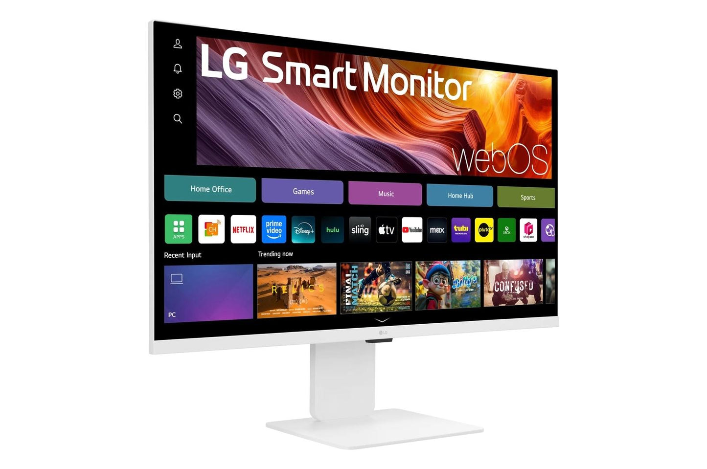 Lg 32U850SAW 32 Inch 4K UHD IPS Smart Monitor with webOS and USB Type-C PD 90W