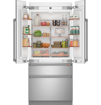 CIP36NK6ZII CAFE™ 36" Panel-Ready Integrated French-Door Refrigerator