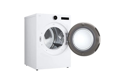 Lg DLEX6700W 7.4 cu. ft. Ultra Large Capacity Smart Front Load Electric Dryer with TurboSteam® & Built-In Intelligence