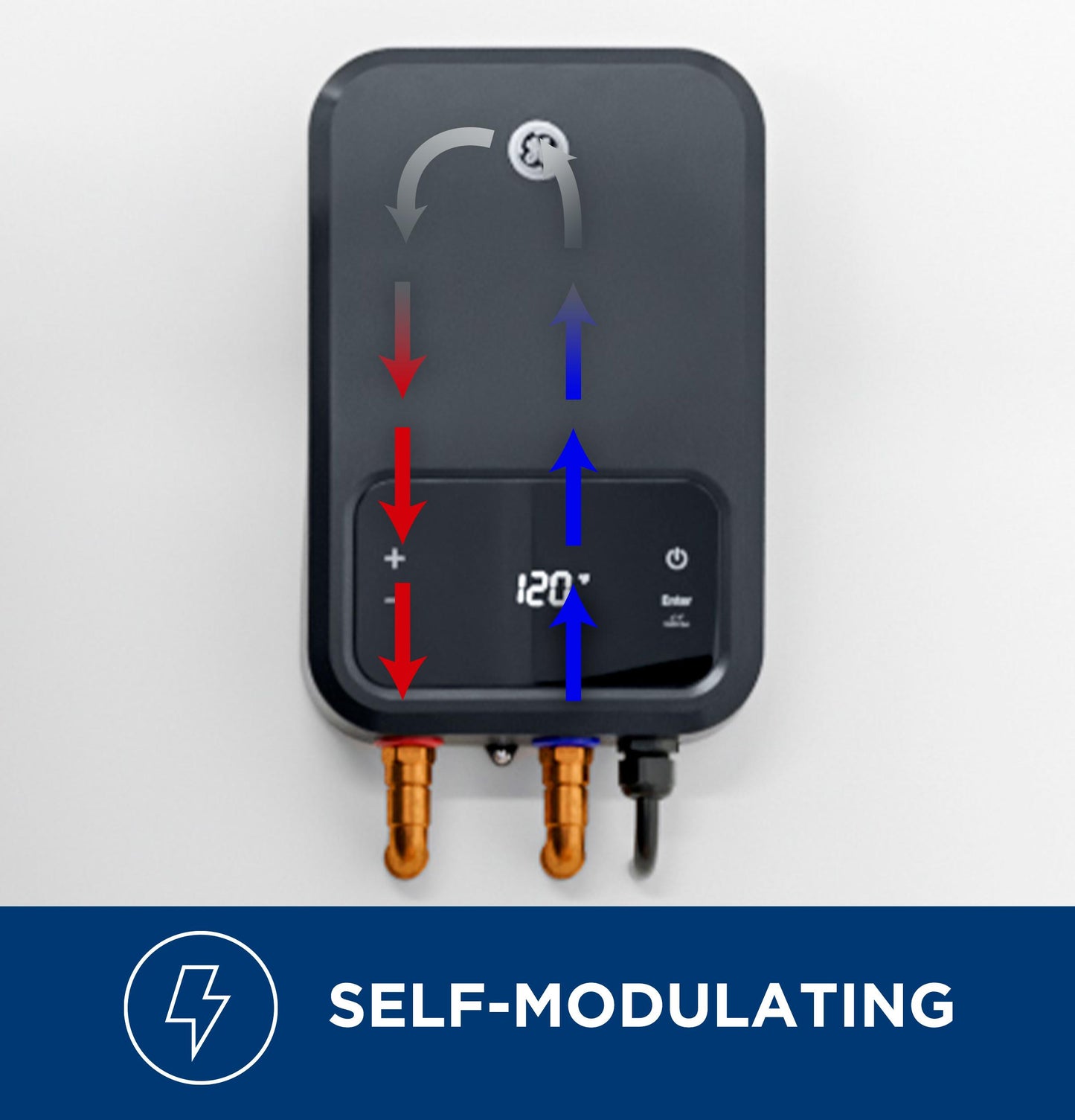 GE24DNHPDG GE® Tankless Electric Water Heater