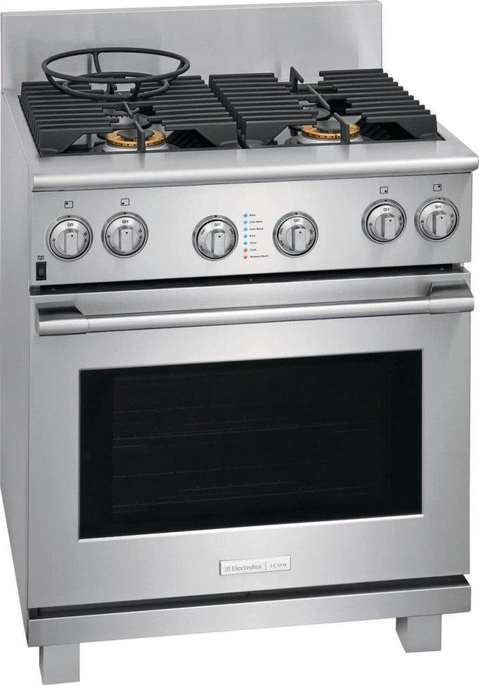 Electrolux Icon E30DF74TPS 30'' Dual-Fuel Freestanding Range