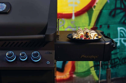 Napoleon Bbq P500RSIBPK3PHM Legacy Phantom Prestige 500 RSIB with Infrared Side and Rear Burner , Propane, Satin Black