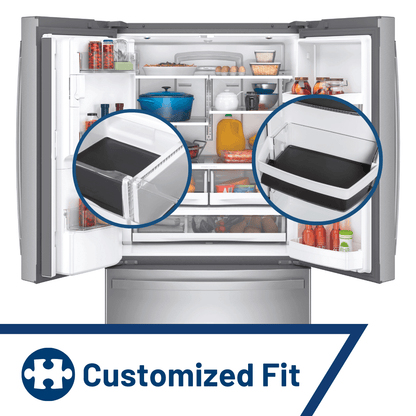 Ge Appliances PMLNRBF01 Drawer & Bin Liners with Microban® for Standard Depth Refrigerators