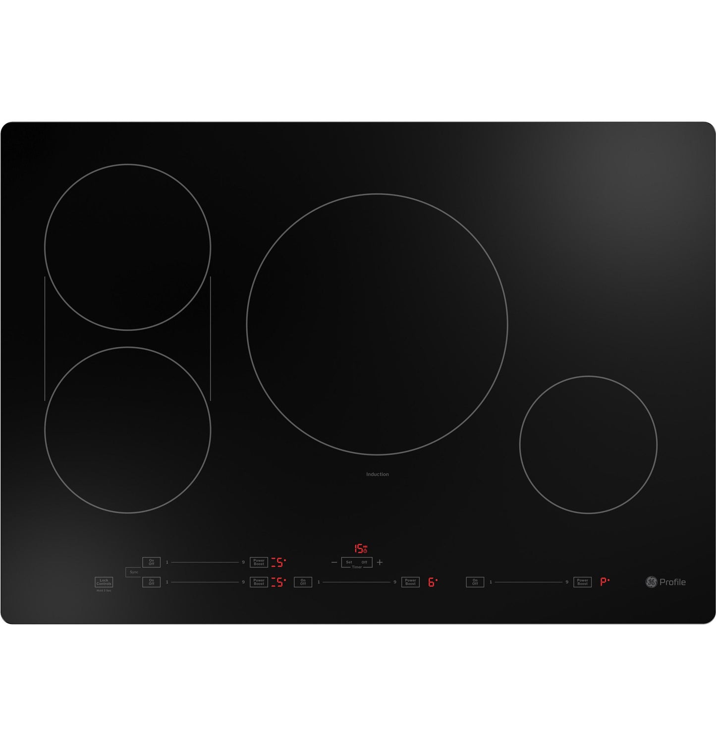 PHP6030DWBB GE Profile™ ENERGY STAR® 30" Built-In Touch Control Induction Cooktop