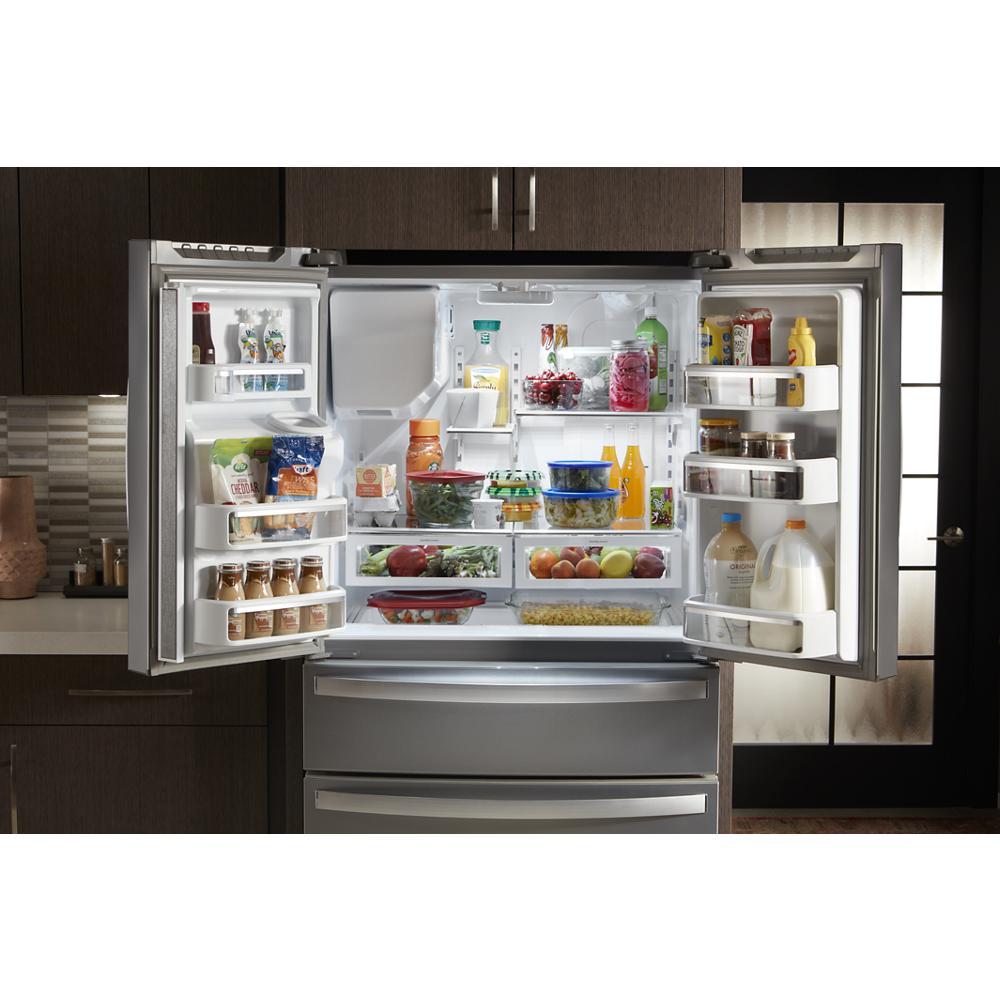 Whirlpool 36-Inch Wide French Door Refrigerator - 25 cu. ft.