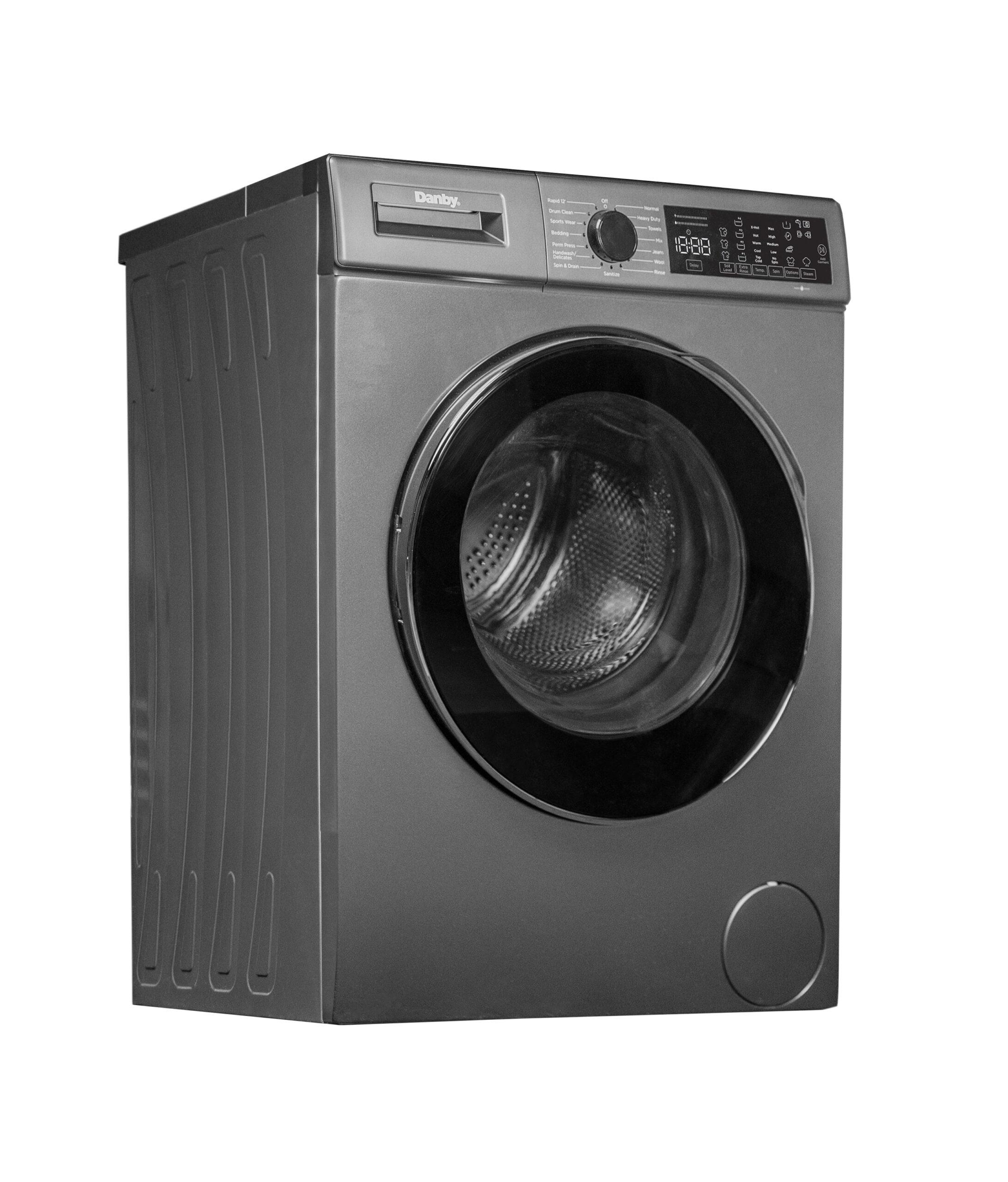 DWM022D1DSDB Danby 2.2 cu. ft. 24" Front Load Washing Machine