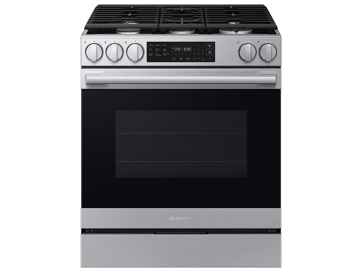 Samsung NSG80H60SR Bespoke Smart Slide-in Gas Range Pro Style Design  Air Fry Max  True Convection