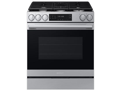 Samsung NSG80H60SR Bespoke Smart Slide-in Gas Range Pro Style Design  Air Fry Max  True Convection