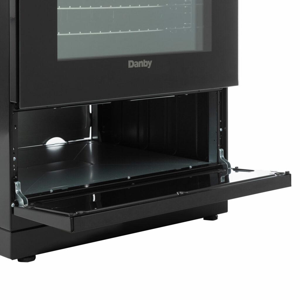 DR24V1BGLP Danby 24" Wide Gas Range in Black