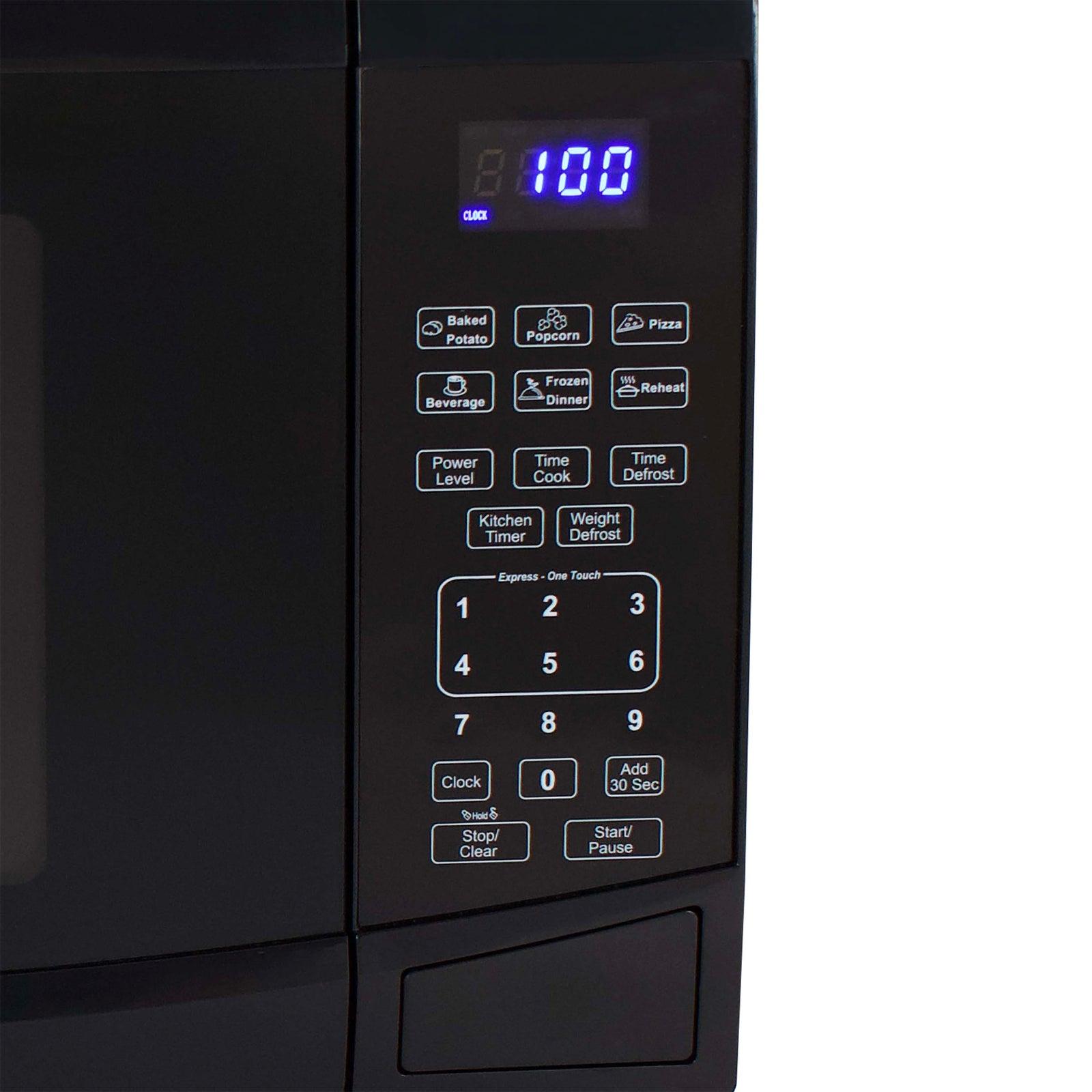 MT09V3S Avanti Countertop Microwave Oven, 0.9 cu. ft. - Stainless Steel / 0.9 cu. ft.