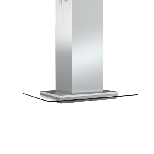 Zephyr ZVNE42BG Verona, Island, 42in, SS+Glass, LED, ACT