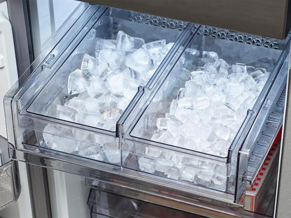 Samsung RF29DB970012 Bespoke 4-Door Flex™ Refrigerator (29 cu. ft.) with Beverage Zone™ and Auto Open Door in White Glass
