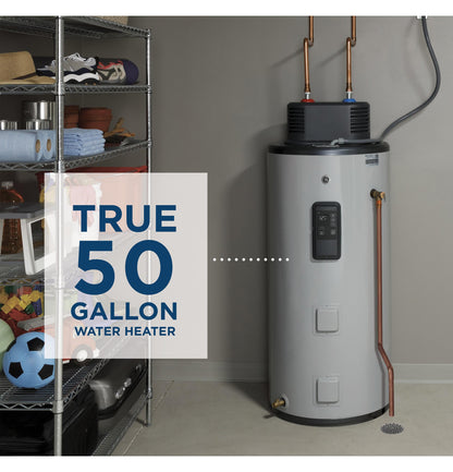 GE50S10BMM GE® Smart 50 Gallon Electric Water Heater with Flexible Capacity