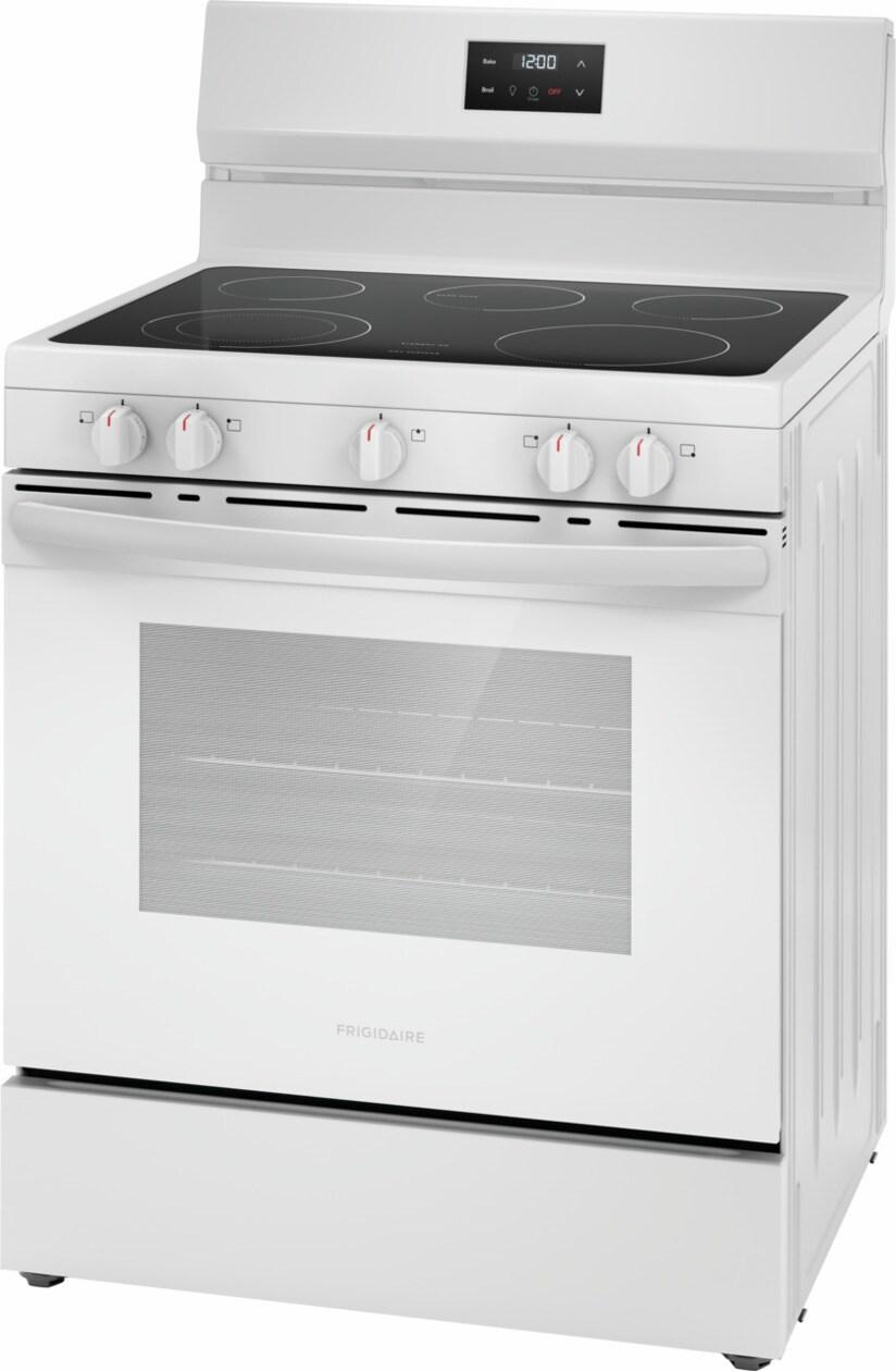 Frigidaire FCRE3052BW 30" Electric Range