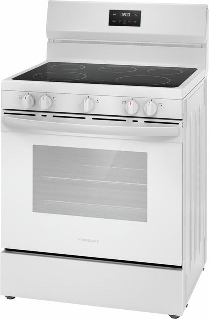 Frigidaire FCRE3052BW 30" Electric Range