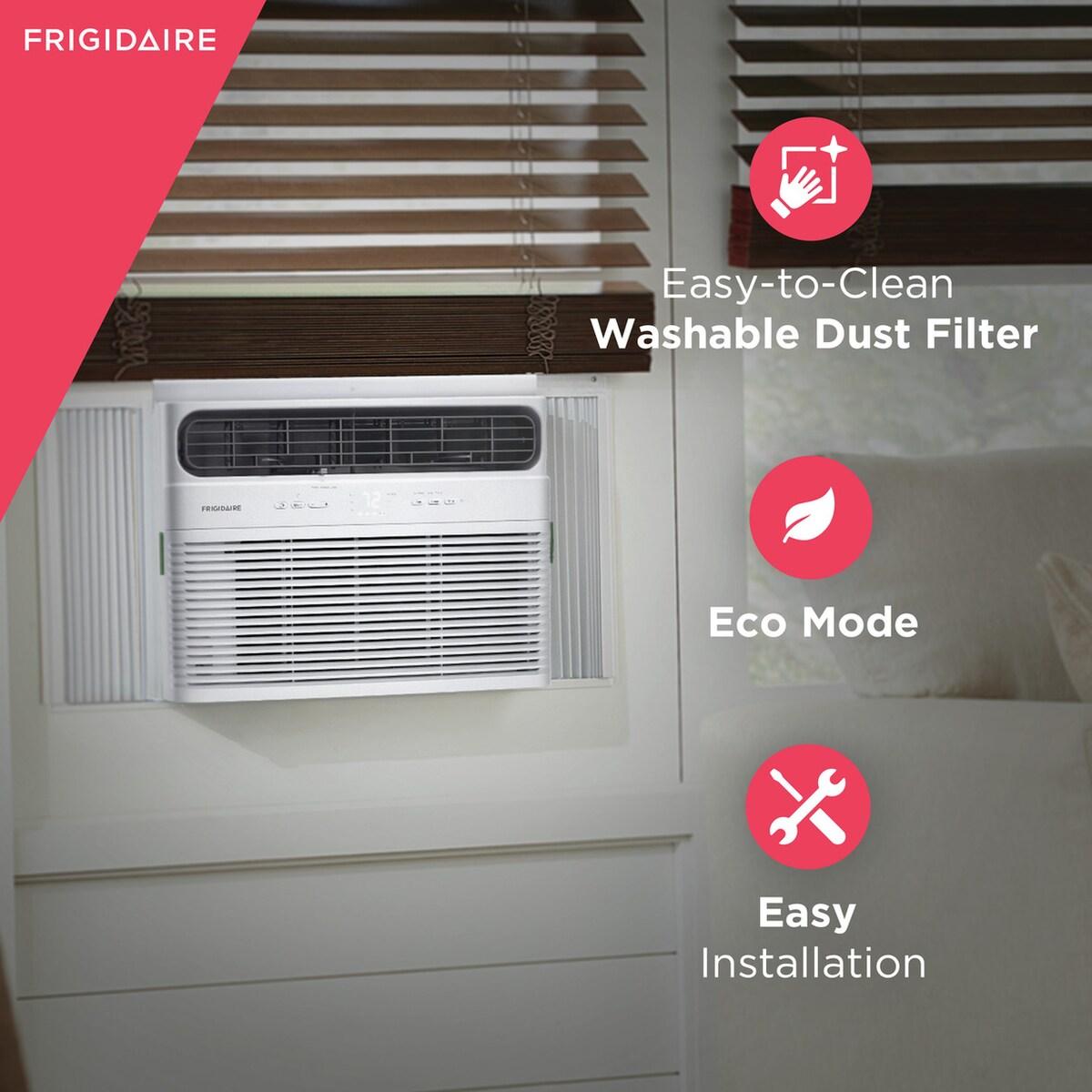 Frigidaire 12,000 BTU Window Room Air Conditioner with Supplemental Heat