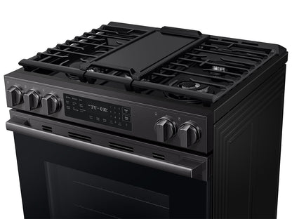 Samsung NSG80H60SE Bespoke Smart Slide-in Gas Range Pro Style Design  Air Fry Max  True Convection