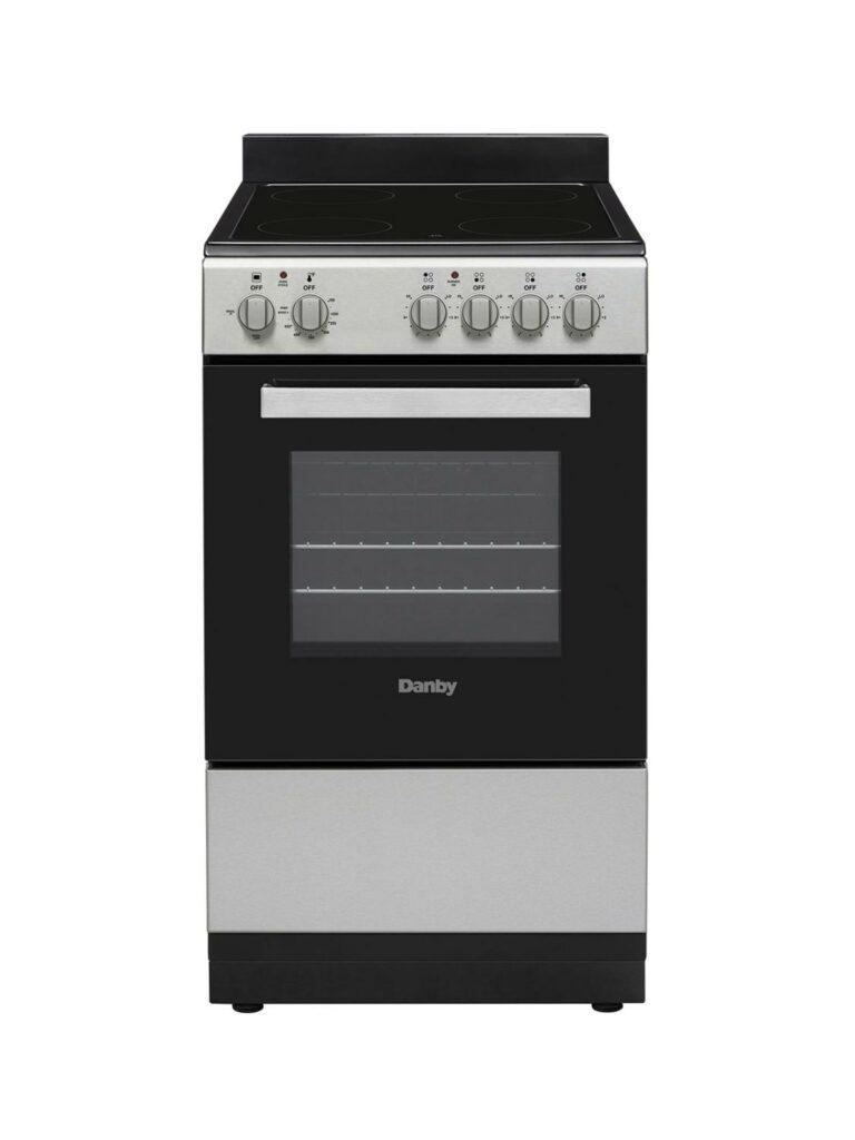 DER20V1BSS Danby 20" Wide Electric Range in Stainless Steel