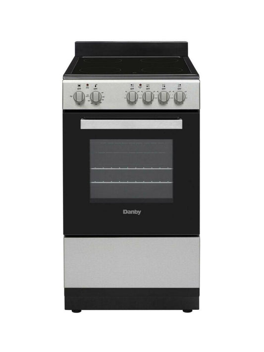 DER20V1BSS Danby 20" Wide Electric Range in Stainless Steel