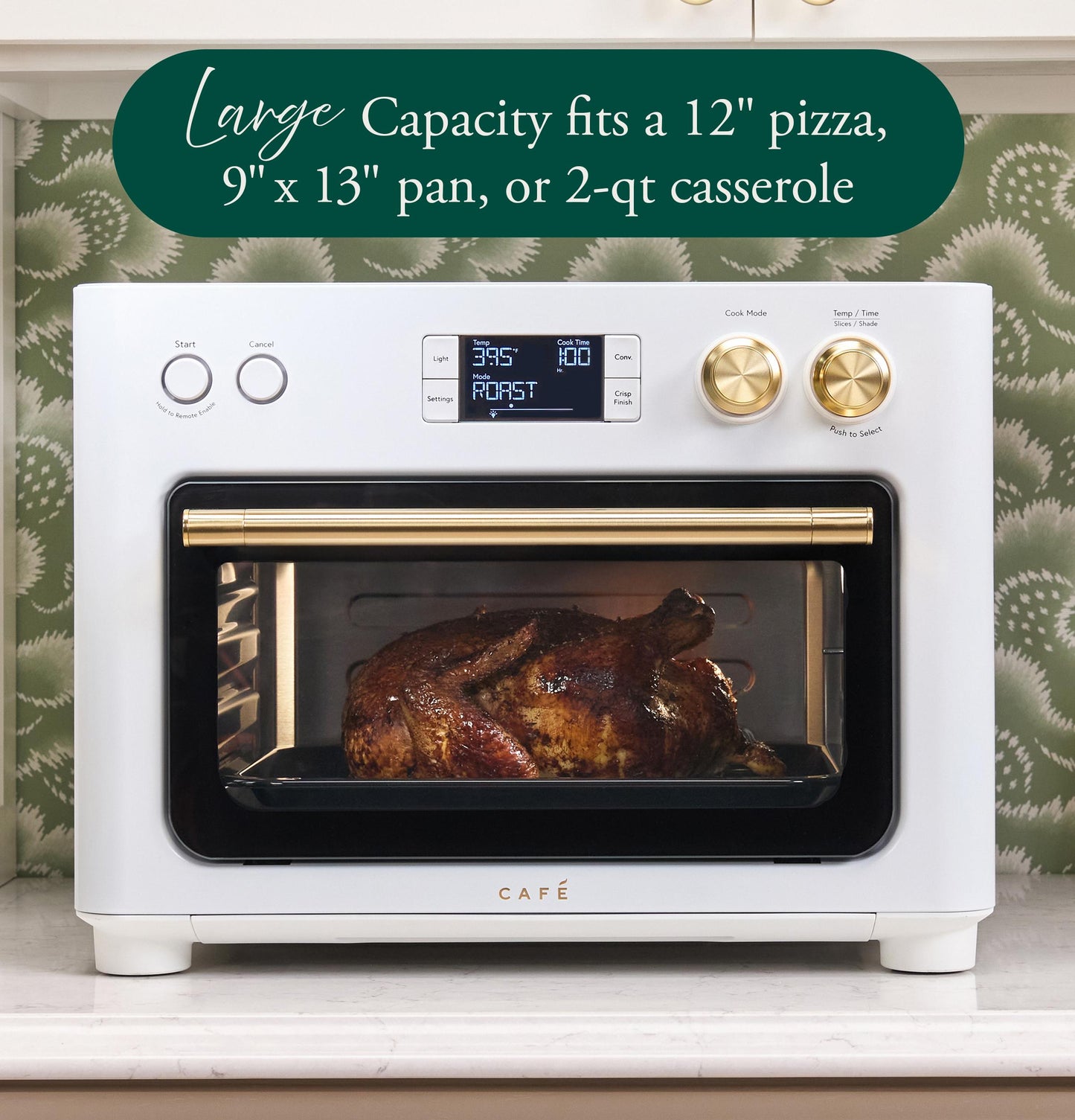 Cafe C9OADA1ZW7 CAF(EBACK)™ Couture™ Toaster Oven with Air Fry