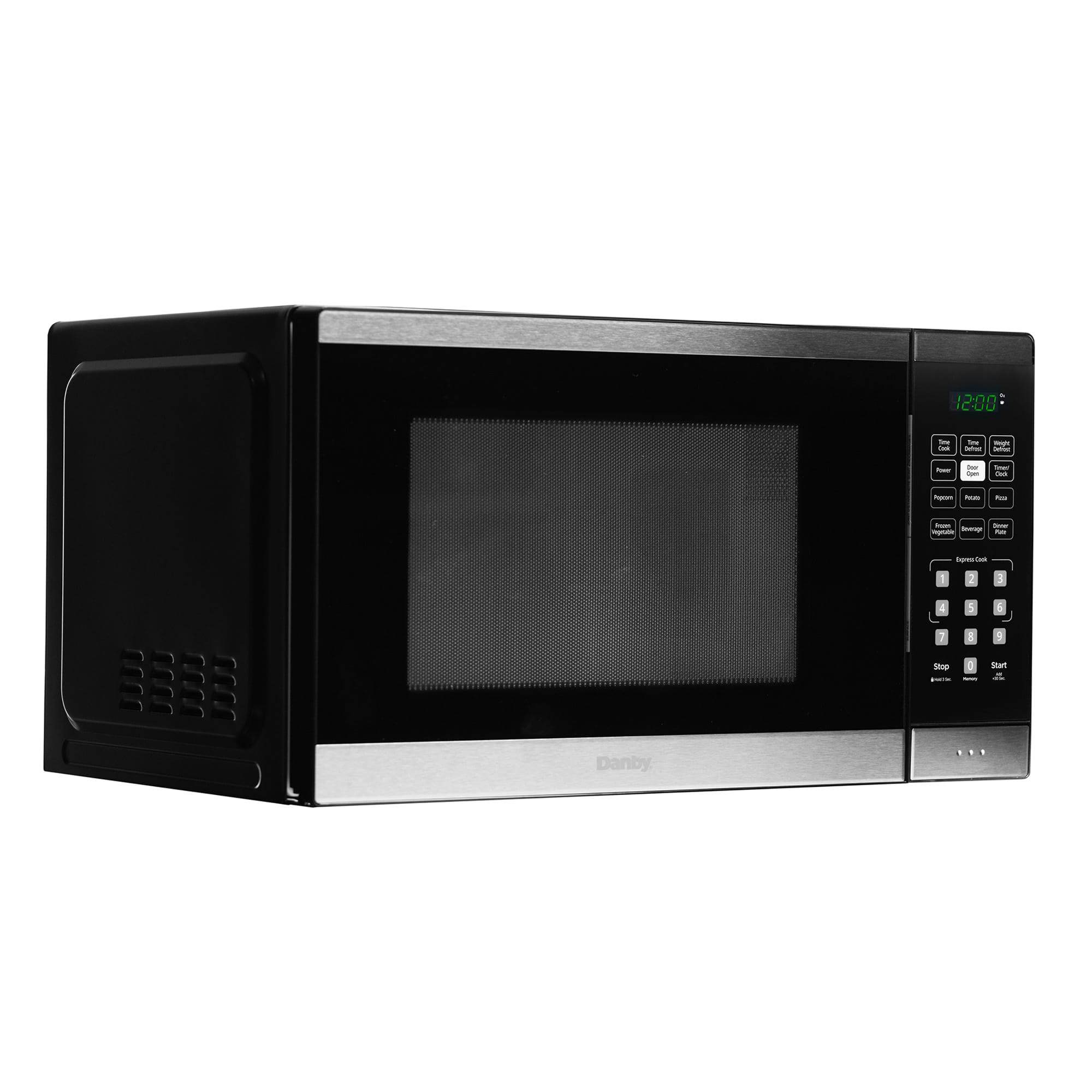 DBMW0925BBS Danby 0.9 cu. ft. Countertop Microwave in Black and Stainless Steel