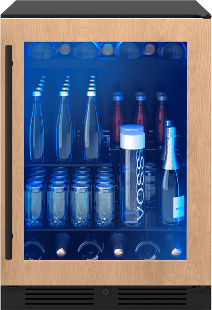 Zephyr PRB24C01CPG Presrv Bev Cooler, 24in UC, Panel Ready+Gls, 1Z