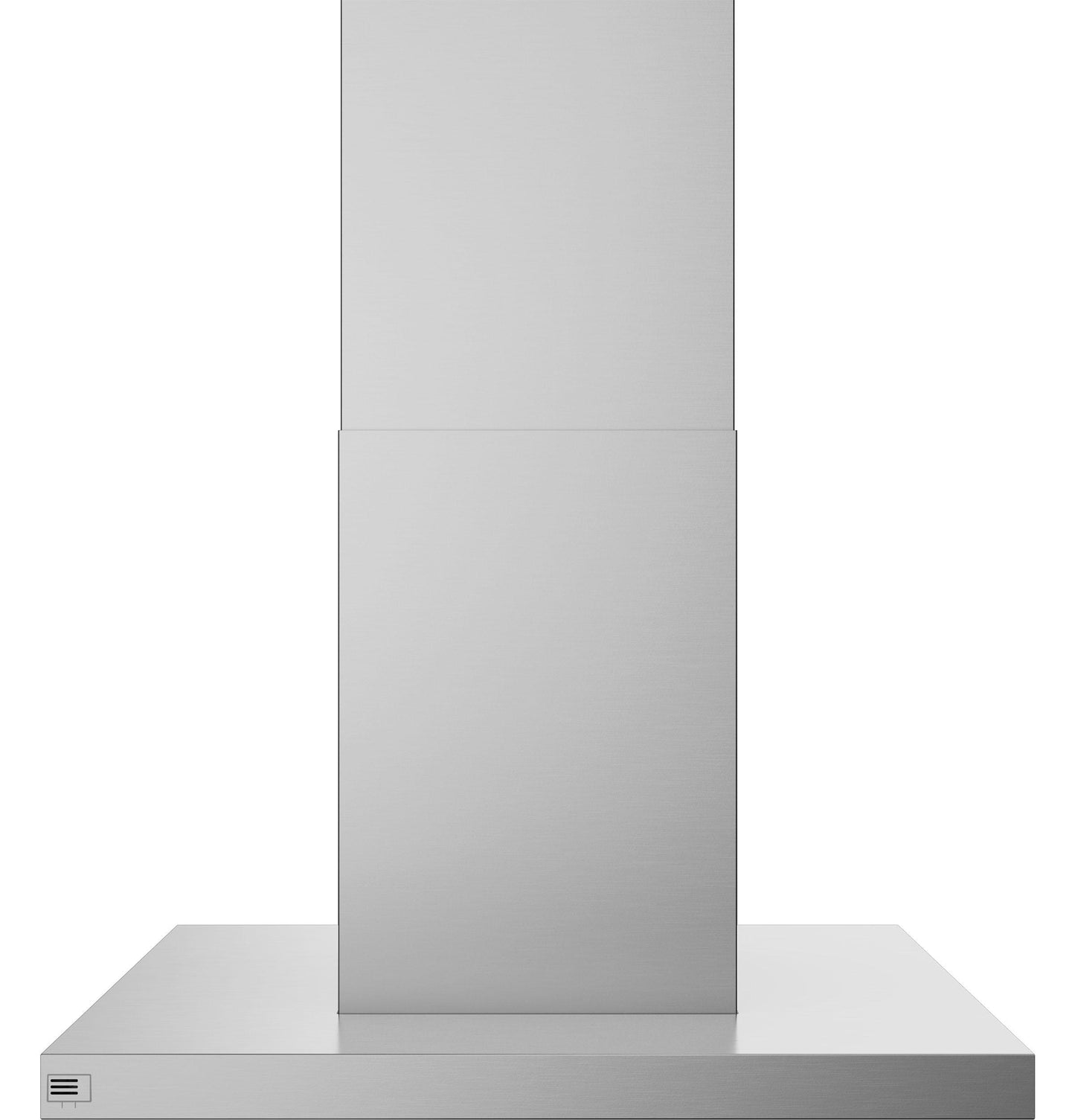 Ge Appliances UVI1036SRSS 36" Designer Island-Mount Chimney Vent Hood with Clean Air Sensors