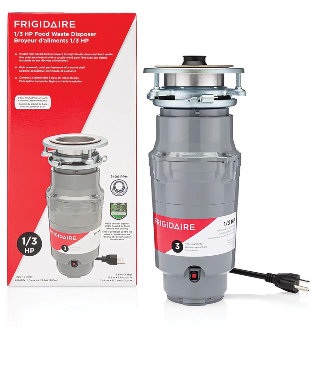 Frigidaire FF03DISPC1 1/3 HP Corded Disposer