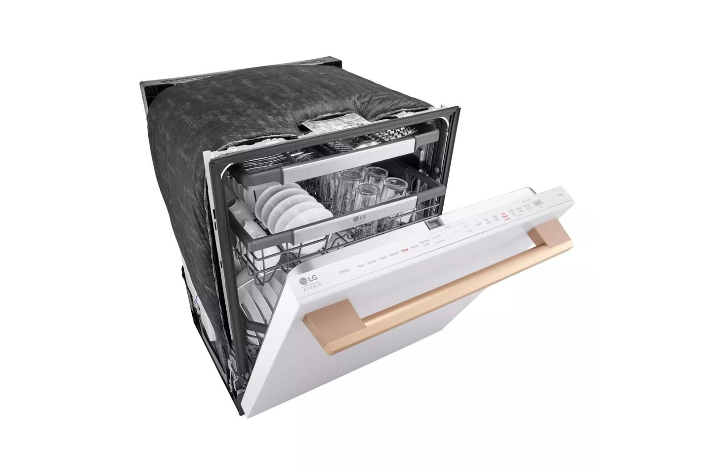 SDWB24W3 LG STUDIO Smart Top Control Dishwasher with 1-Hour Wash & Dry, QuadWash® Pro, TrueSteam® and Dynamic Heat Dry™