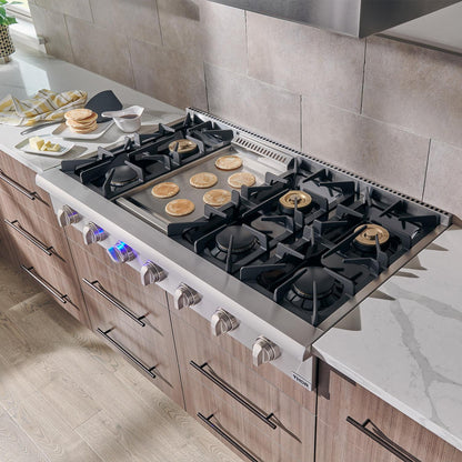 HRT4806ULP Thor Kitchen 48-inch Professional Lp Rangetop - Hrt4806ulp