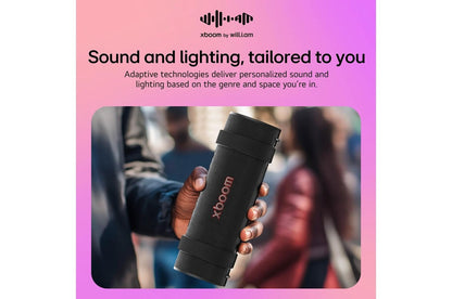 GRABAUSALBK LG xboom Grab  Bluetooth Speaker  xboom Signature Sound by will.i.am for Ultimate Portability