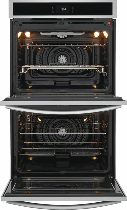 Frigidaire GCWD3070AF 30" Double Electric Wall Oven with Stone-Baked Pizza